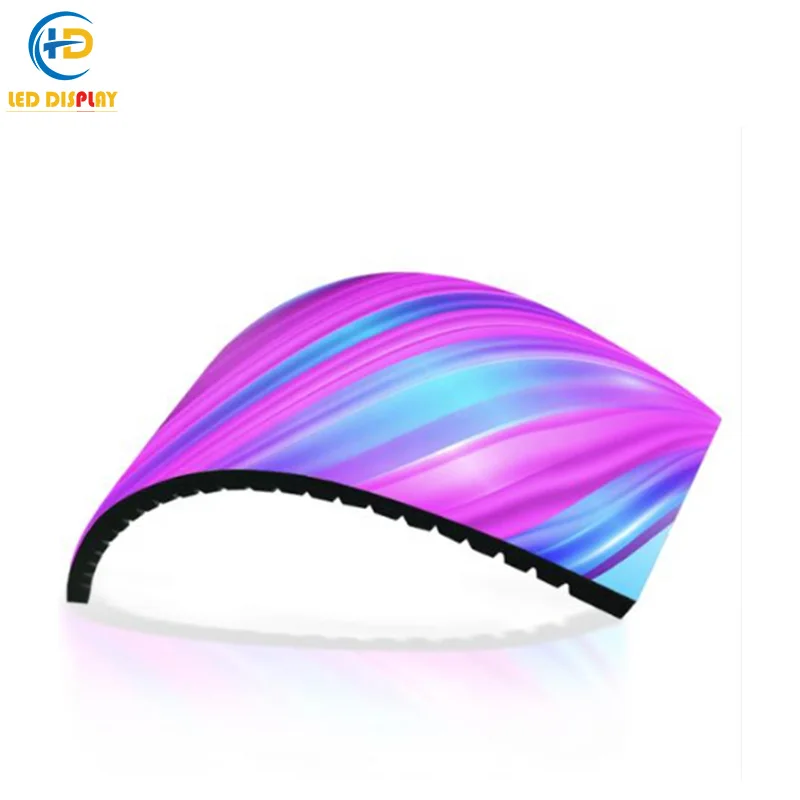 P2.5 Ultra-Light Flexible LED with Animation & Graphics Outdoor Shopping Mall Retail Store Temporary Event Ceiling Canopy SDK