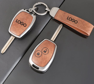 <span class=keywords><strong>2</strong></span> 3 Nút Thiết Kế Cổ Điển Da Kim Loại Kẽm Hợp Kim Cho <span class=keywords><strong>Renault</strong></span> Megane Logan Xe Thông Minh <span class=keywords><strong>Key</strong></span> Bìa Trường Hợp Fob Nhà Ở Vỏ - Product Image 2