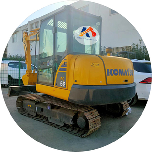 Excavatrice sur chenilles Komatsu d'occasion à prix avantageux, modèles PC56-7, PC55MR, PC35MR, 5 à 6 tonnes, arrivée de l'original Komatsu PC56 - Product Image 1