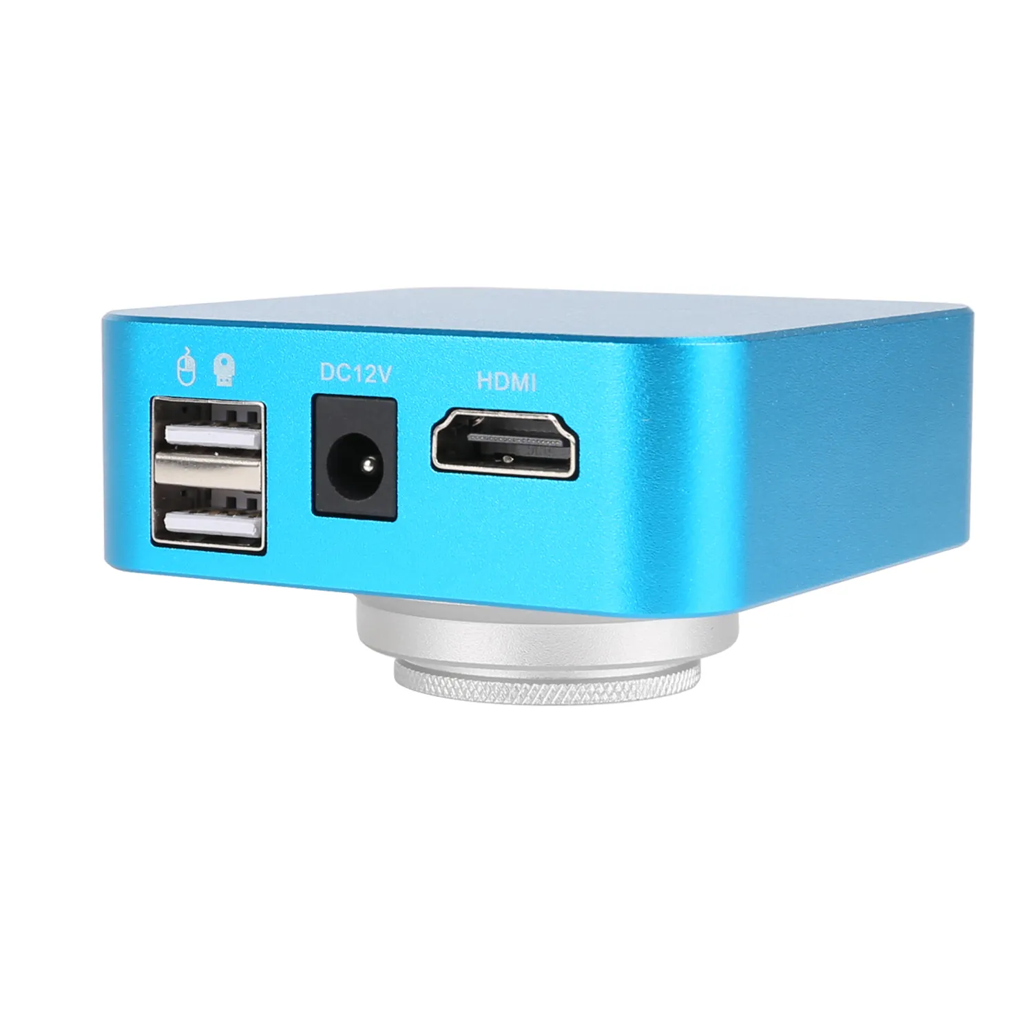 48MP USB fare 4K c-montaj kamera yazılım kontrolü HD-MI 60FPS dijital tam HD monoküler trinoküler mikroskop CCD kamera