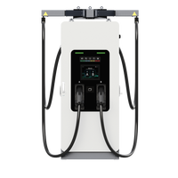 Nuevo Starcharge Titan V5 Blanco, 240kW DC CCS2/GB/T, Estación de Carga Rápida de Pared, Compatible con Pago por Código QR y RFID, Control por Aplicación, para Vehículos Eléctricos Inteligentes