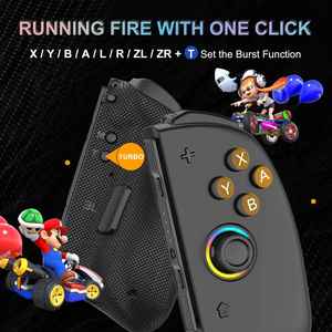 Bộ Điều Khiển Chuyển Đổi Sang Trái Và Phải Tay Cầm Chơi Game Bluetooth Với Nút Số 3 Trên Cần Điều Khiển Phía Sau Cho Nintendo - Product Image 5