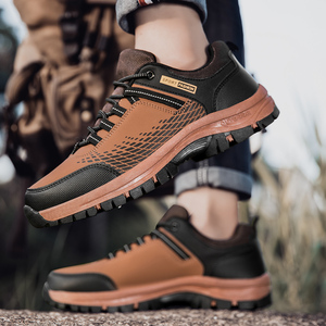 รองเท้าเดินป่าผู้ชายขายส่งจากโรงงาน รองเท้าลำลองสำหรับฤดูใบไม้ร่วงและฤดูหนาว รองเท้าเดินป่ากันลื่นและทนทานต่อการสึกหรอ - Product Image 6