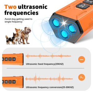 TIZE Nuevo Entrenador de Perros Portátil, Dispositivo de Control de Ladridos, Disuasivo Ultrasónico para Ladridos de Perros, Repelente Ultrasónico de Perros con LED - Product Image 5