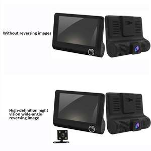 Full HD 1080P Auto-DVR mit 3 Kameras, 4,0 Zoll Weitwinkel-Autokamera mit Doppellinse - Product Image 6