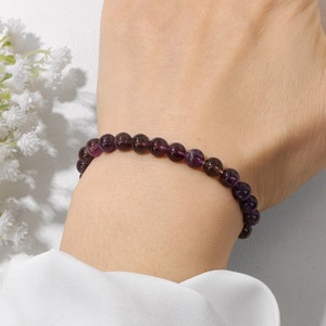 2026 Newest 6mm Natural Stone Crystal <strong>Beads</strong> <strong>Bracelets</strong> Rose Crystal Amethyst Stretch <strong>Bracelets</strong> Gift For Women - Product Image 6