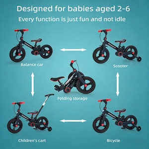 Bicicleta de Equilibrio <span class=keywords><strong>para</strong></span> Niños Pequeños de 12 Pulgadas con Horquilla de Aluminio y Logotipo Personalizado al por Mayor - Product Image 5