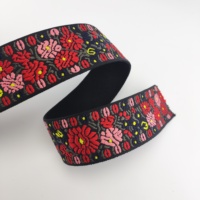 Tissu en sergé de tournesol coloré en Polyester, accessoires de vêtements décontractés, ruban Jacquard tissé