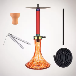 Cachimba OEM de nuevo diseño, venta al por mayor de fábrica personalizada, Cachimba de aluminio o titanio, cachimba rusa, shisha árabe - Product Image 2