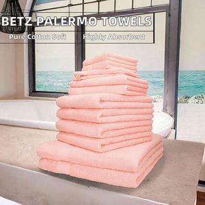 Juego de Toallas Betz Palermo de 10 Piezas, 100% Algodón, Certificado Oeko-TEX, Extra Absorbente, Suave, Toallas de Baño/Manos/Invitados - Product Image 2