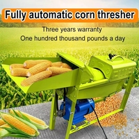 Machine professionnelle de décorticage et de battage pour le maïs et les graines de ricin, égreneuse de maïs