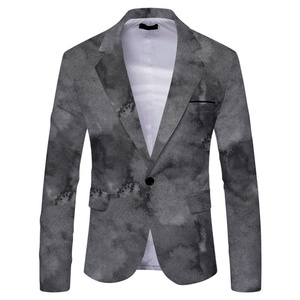 Costume homme slim fit, formel, pour mariage, smoking, revers cranté, costume de mode - Product Image 3