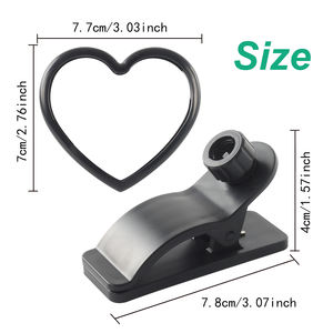 Espejo retrovisor Interior Universal <span class=keywords><strong>ABS</strong></span> para coche, espejo de bebé de diseño Simple, espejos con Clip para ver pasajeros traseros - Product Image 3