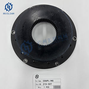 215-50T 21550T D-48407 D48407 1604076100 1604774700 46492971 Pelat Kopling Karet Pompa Bertekanan Poros Excavator Pats - Product Image 2