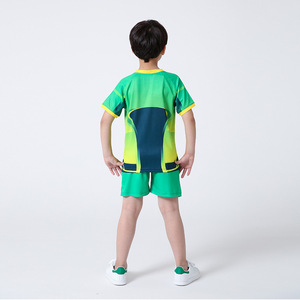 Factory wholesale kids custom team short sleeve soccer jerseys and kits - Product Image 5