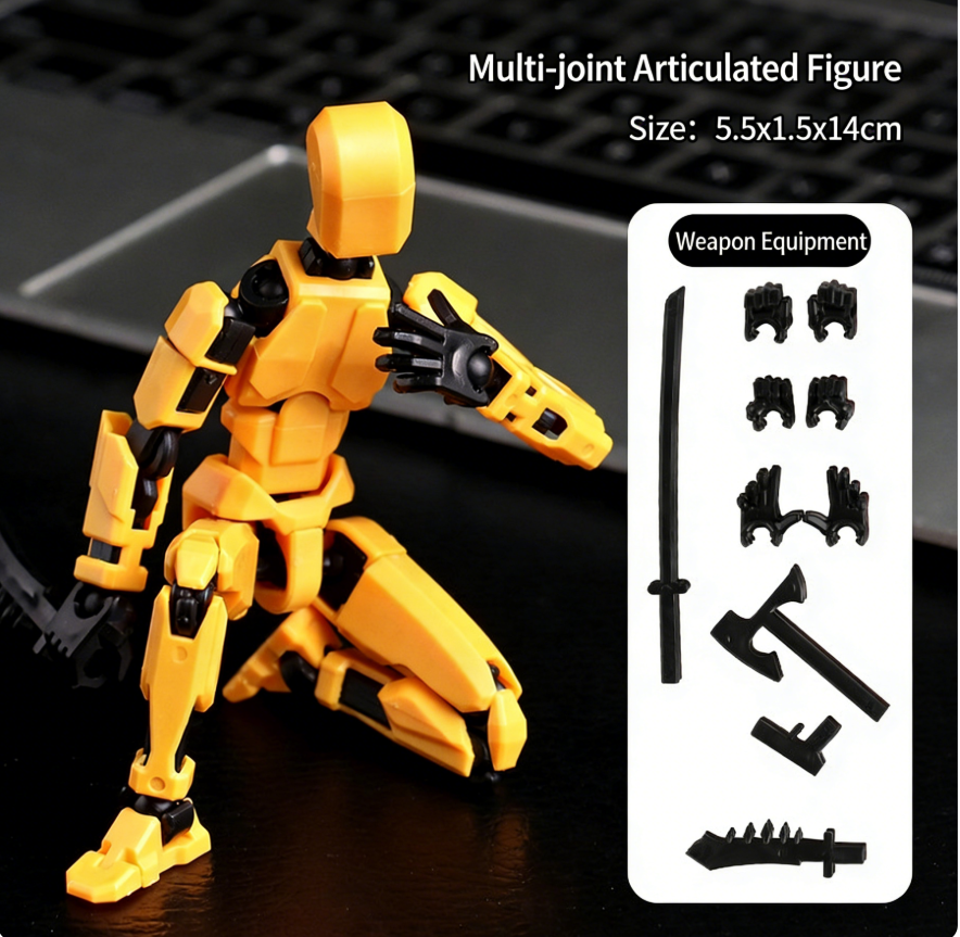 Jaune - Nouveau - 3e génération - 4 armes - 3 mains