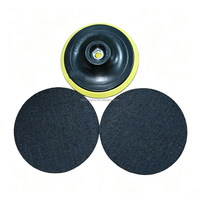 Plaque de support de polissage auto-agrippante 4'' (100 mm) M14 avec adaptateur de perceuse pour meuleuse d'angle et disque de ponçage