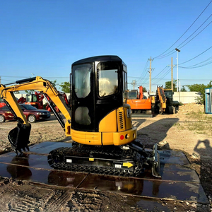 Miniexcavadora Cat 303 con Certificación EPA y CE, Giro de Cola Cero, Personalizable, 1 Año de Garantía, Suministro de Excavadoras de Orugas Medianas y Grandes - Product Image 3