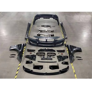 Nuovo Kit Carrozzeria per <span class=keywords><strong>Serie</strong></span> <span class=keywords><strong>3</strong></span> F30/F35, Griglia Paraurti Anteriore Completa in Materiale PP, Adattabilità 100% per Retrofit/Aggiornamento - Product Image 2