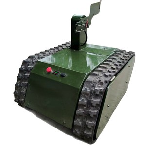 Chasis de orugas de goma, piezas de tanque RC eléctrico, motor de CC, vehículos de control remoto para mayores de 14 años, unisex - Product Image 4