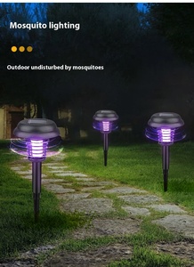 Lampe solaire LED anti-moustiques étanche IP65 pour l'extérieur Contrôle des mouches pour cour, pelouse, jardin, <span class=keywords><strong>terrasse</strong></span> Lampes solaires de jardin - Product Image 3