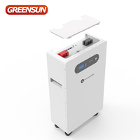 Greensun batterie solaire Lifepo4 51.2V 280ah 314ah batteries de stockage d'énergie domestique montées sur roues 14Kwh 16Kwh