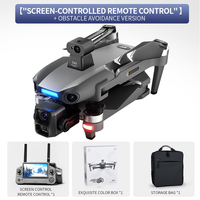 Drone S880 Pro avec caméra HD 4K, écran intégré, télécommande, longue autonomie de la batterie, évitement d'obstacles, quadricoptère