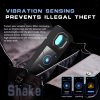 Détecteur de caméra cachée intelligent F333 AI, écran tactile complet, détecteur de signal sans fil, localisateur GPS, dispositif anti-espionnage