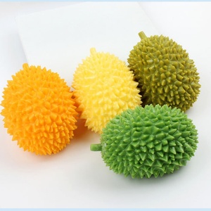 Mini Durian Squishy Stress Relief Toy for Kids and Adults Soft Fruit Squeeze <b>Fidget</b> Toy Bulk <b>Pack</b> with Gift Box - Product Image 3