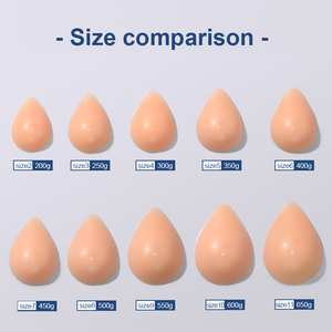 เต้านมเทียมซิลิโคน ONEFENG MCT รูปทรงหยดน้ำ สำหรับผู้หญิงที่ผ่าตัดเต้านม - Product Image 5