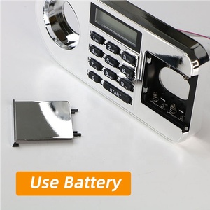 Nbrato nhà máy an toàn tiền gửi hộp điện tử bạc Bàn phím kỹ thuật số an toàn khóa cho an toàn - Product Image 5