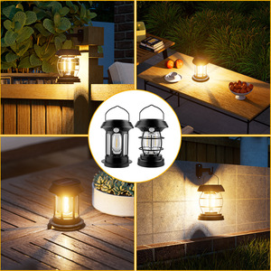 New <span class=keywords><strong>Dimmer</strong></span> ngoài trời năng lượng mặt trời dẫn cắm trại đèn lồng cho khu vườn - Product Image 3