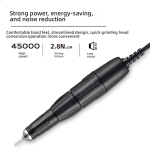 Máquina Pulidora de Uñas Eléctrica Profesional 45000 RPM 102L Potente Pieza de Mano 209K para Manicura y Pedicura con Motor sin Escobillas Hecha de Plástico - Product Image 5
