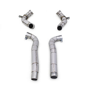 Werks-Auspuffkrümmer-Fallrohr für Mercedes-Benz AMG GT/GTS 4.0T 2014-2023 SS304 Free Flow DownPipe-Abgasanlage - Product Image 1
