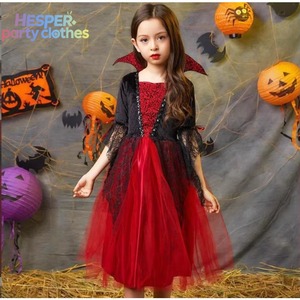 Disfraz de Capa de Vampiro de Terror para Niños HESPER, Vestido de Princesa de Malla para Fiesta, También para Personajes de Anime como Spider-Man - Product Image 3