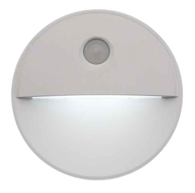 ES-NL01 9V battery LED PIR Motion Sensor Night Lamp IP20 Detection Distance 6M
