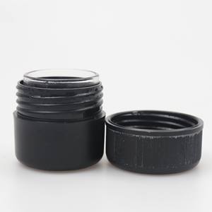 Venta al por mayor de tarros herméticos de plástico de 90ml con anillo de gel de sílice contenedor de dos pisos de plástico - Product Image 3