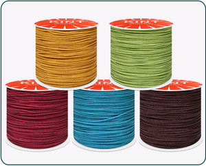 N. ° 72-cordón de nailon de 100m/rollo de 0,8mm, cordón de Jade de Taiwán, cordón de macramé con nudo chino para pulsera artesanal, collar, cordón para teléfono - Product Image 2
