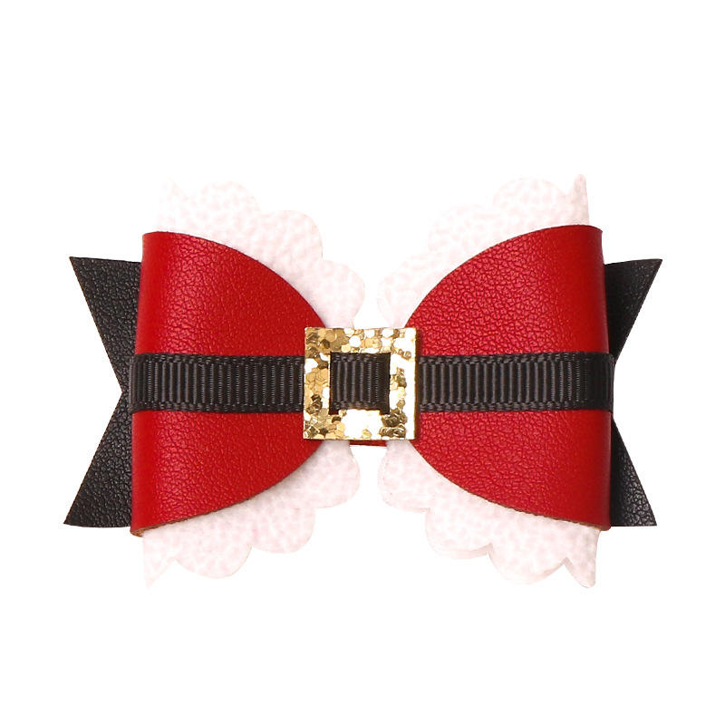 Mc3001 christmas leather bow