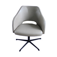 Fauteuil lounge moderne à dossier haut avec structure en bois, siège individuel, fauteuil de détente pour hôtel, chambre à coucher, salon