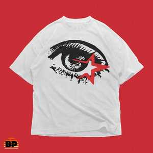 Camiseta Grunge con Gráfico de Estrella, Unisex, Estilo Punk Y2K, Estampado Rojo, Vintage, Streetwear - Product Image 1