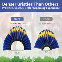 Vache bétail corps brosse vache Massage chatouiller Machine cheval brosses pour ensemble de toilettage
