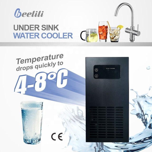 Beelili Stainless Steel Compact mini Rapid Cooling Water Cooling System Under Sink Water Cooler for home hotel Water Dispenser