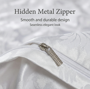 Parure de lit quatre pièces en jacquard Gongsatin, ensemble de draps et housse de <span class=keywords><strong>couette</strong></span> en polyester brossé de qualité européenne moyenne <span class=keywords><strong>à</strong></span> haut de gamme - Product Image 2
