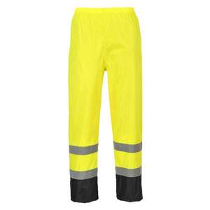 PORTWEST - H444YBR6XL Pantalon de pluie classique bicolore jaune/noir haute visibilité-EAN 5036108298419 HI-VIS WORKWEAR - Product Image 1