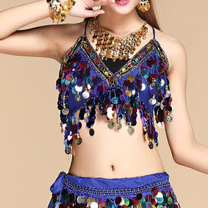 Sequin Halter <strong>Bra</strong> Top Salsa <strong>Belly</strong> <strong>Dance</strong> Boho Festival Clubbing <strong>Tribal</strong> <strong>Bra</strong> BH Top Lady Shiny Sequins <strong>Bra</strong> Top - Product Image 6