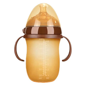 <span class=keywords><strong>Biberon</strong></span> en silicone pour bébé, accessoire de sevrage nouveau-né, paille liquide, sensation de sein maternel, tétine souple anti-colique, 60 ml, 240 ml, logo personnalisé - Product Image 1