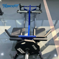 Bickfit BH1056 Machine à Rameur Incliné à Barre en T à Charge Libre Professionnelle - Acier Inoxydable, Capacité 1.6T, Poids Max Utilisateur 180kg