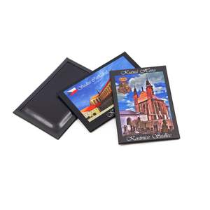 Vente en gros de souvenirs touristiques de pays et de villes, cadeaux de la République tchèque, aimants de réfrigérateur pour impression - Product Image 2