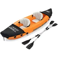 Bestway Kayak Memancing, 65077 3.21M X 88Cm Lite-Rapid Tiup 2 Orang